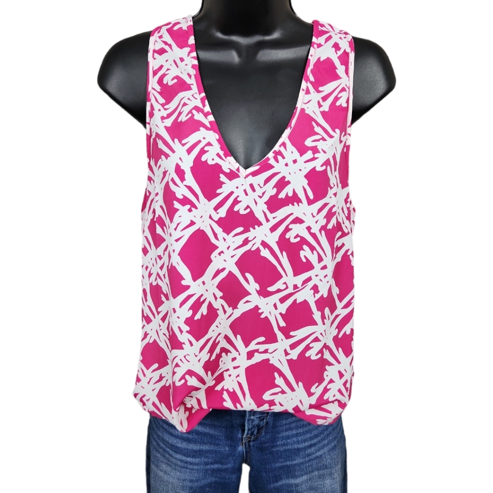 Southern Frock Abstract Racerback Tank - Picture 4 of 10
